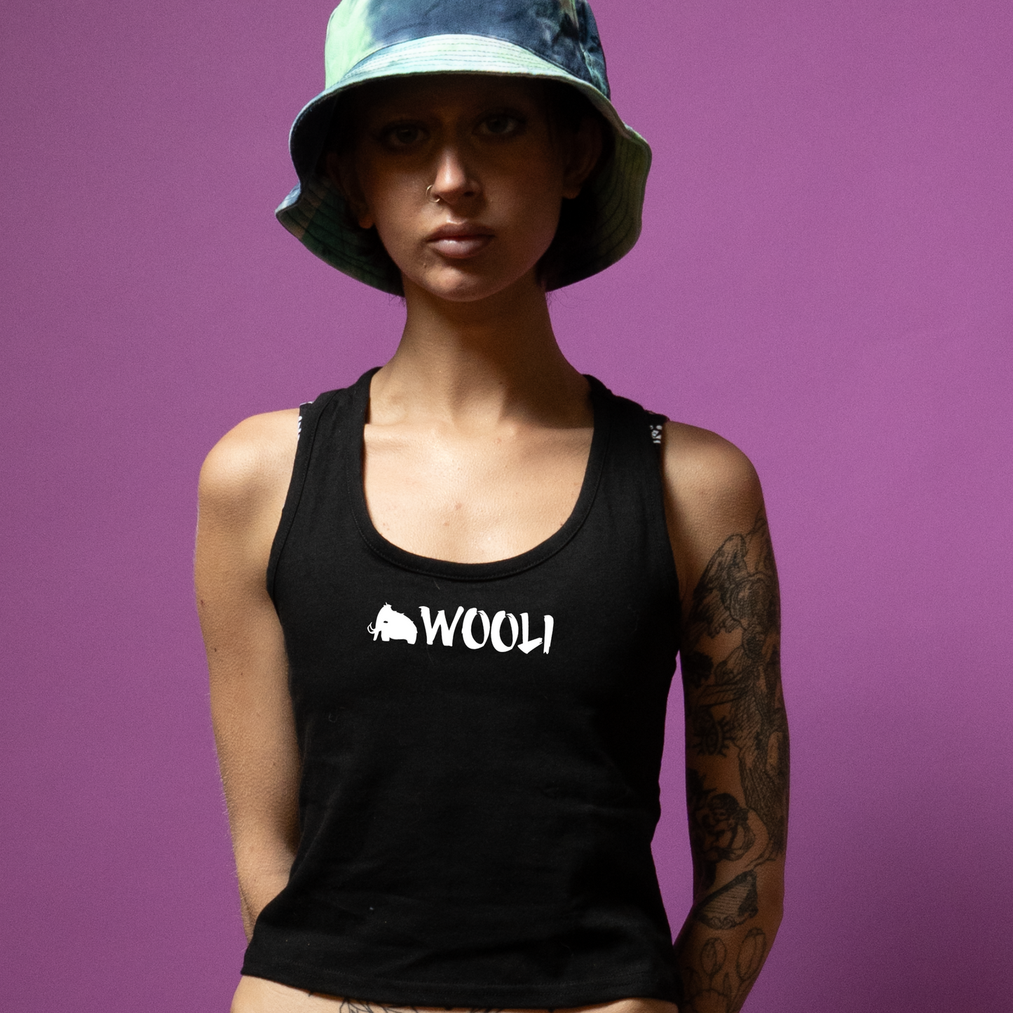 wooli tank top