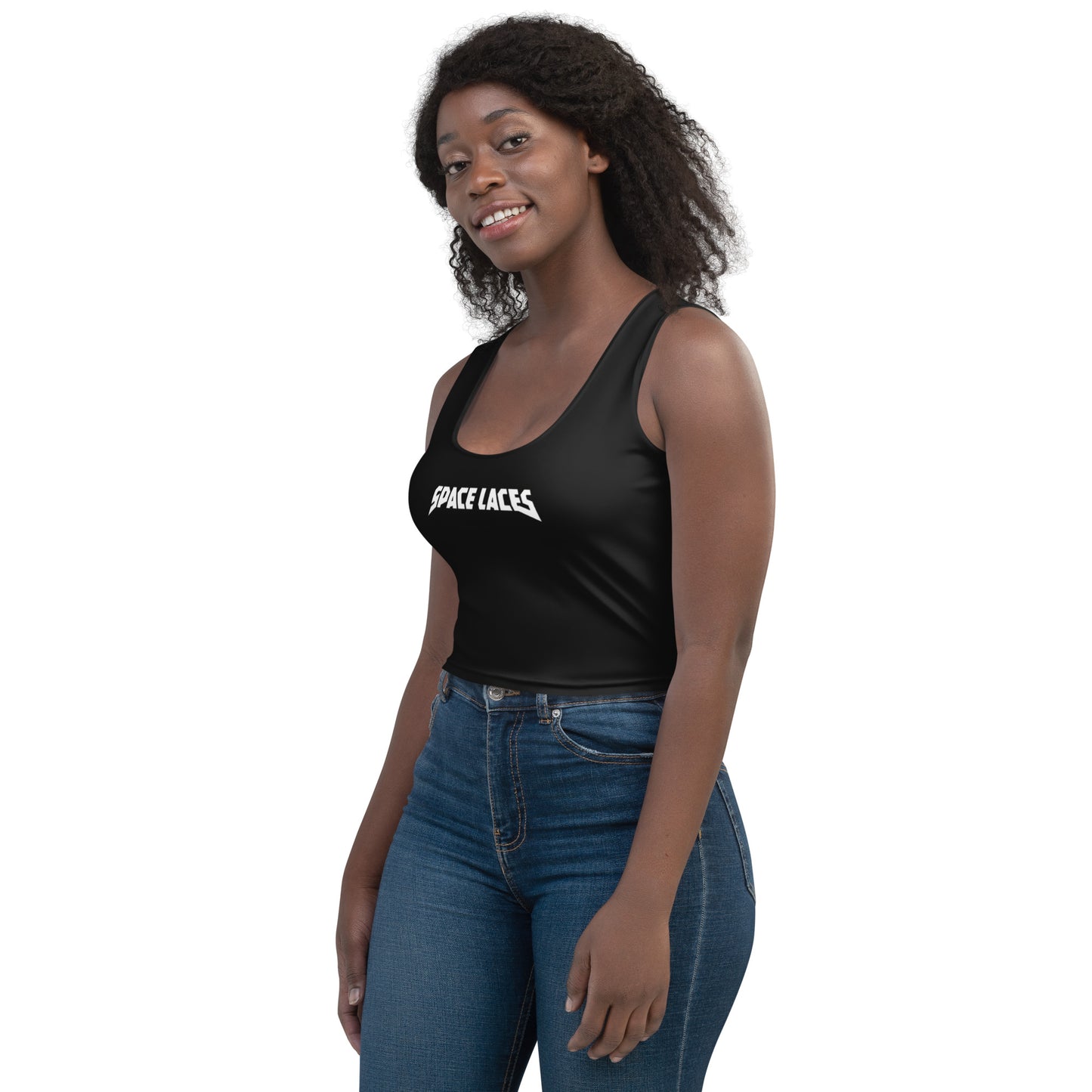 Space Laces Crop Top