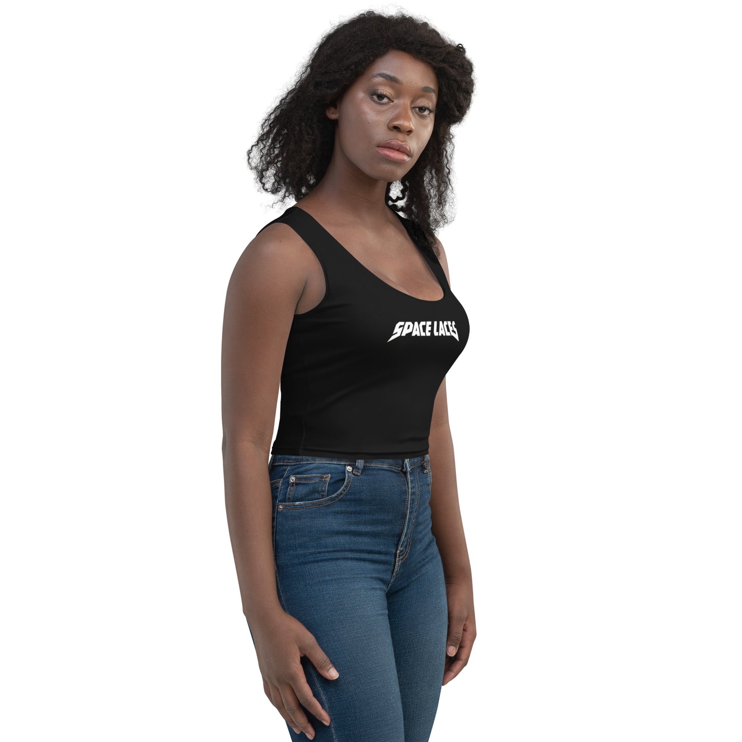 Space Laces Crop Top