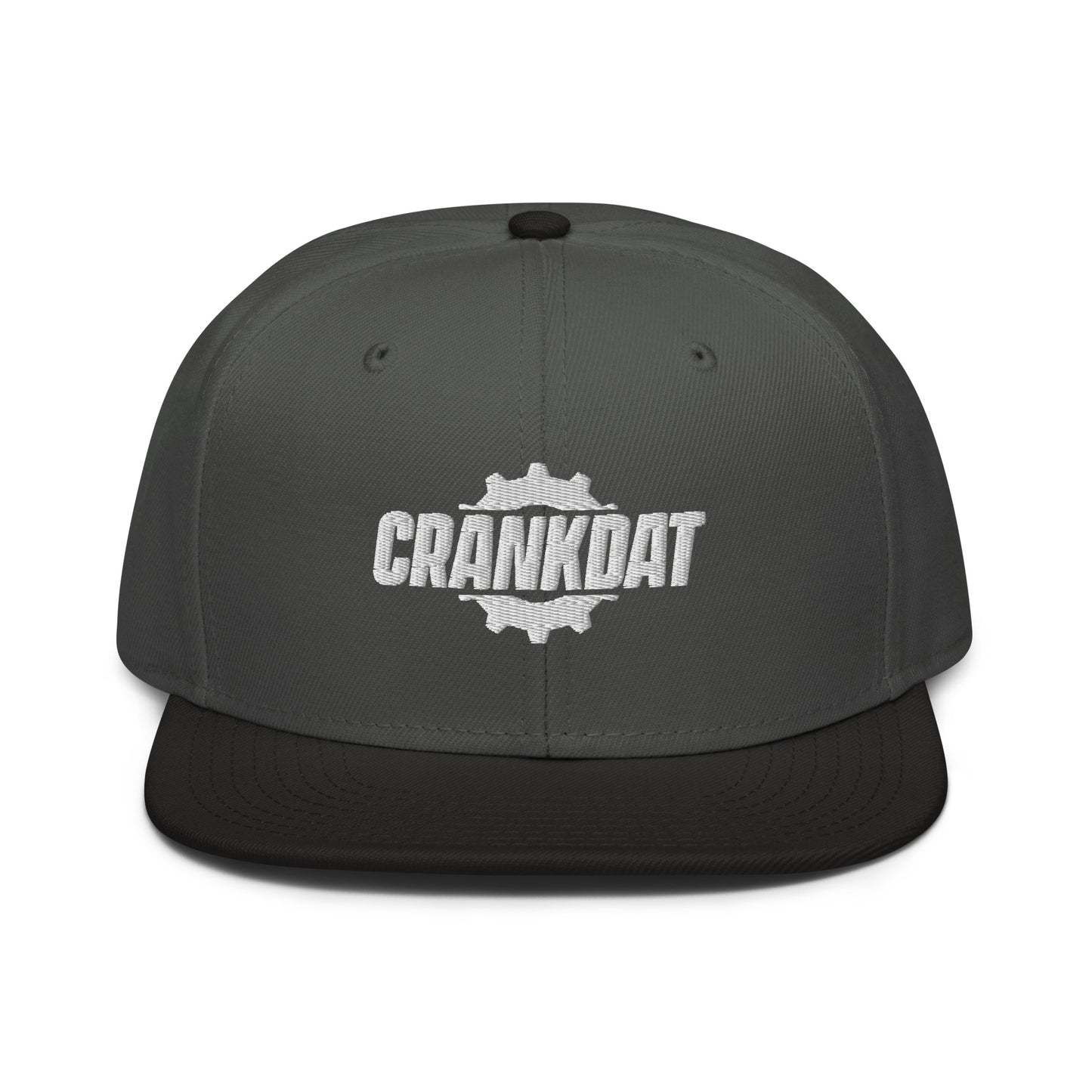 crankdat embroidered snapback hat