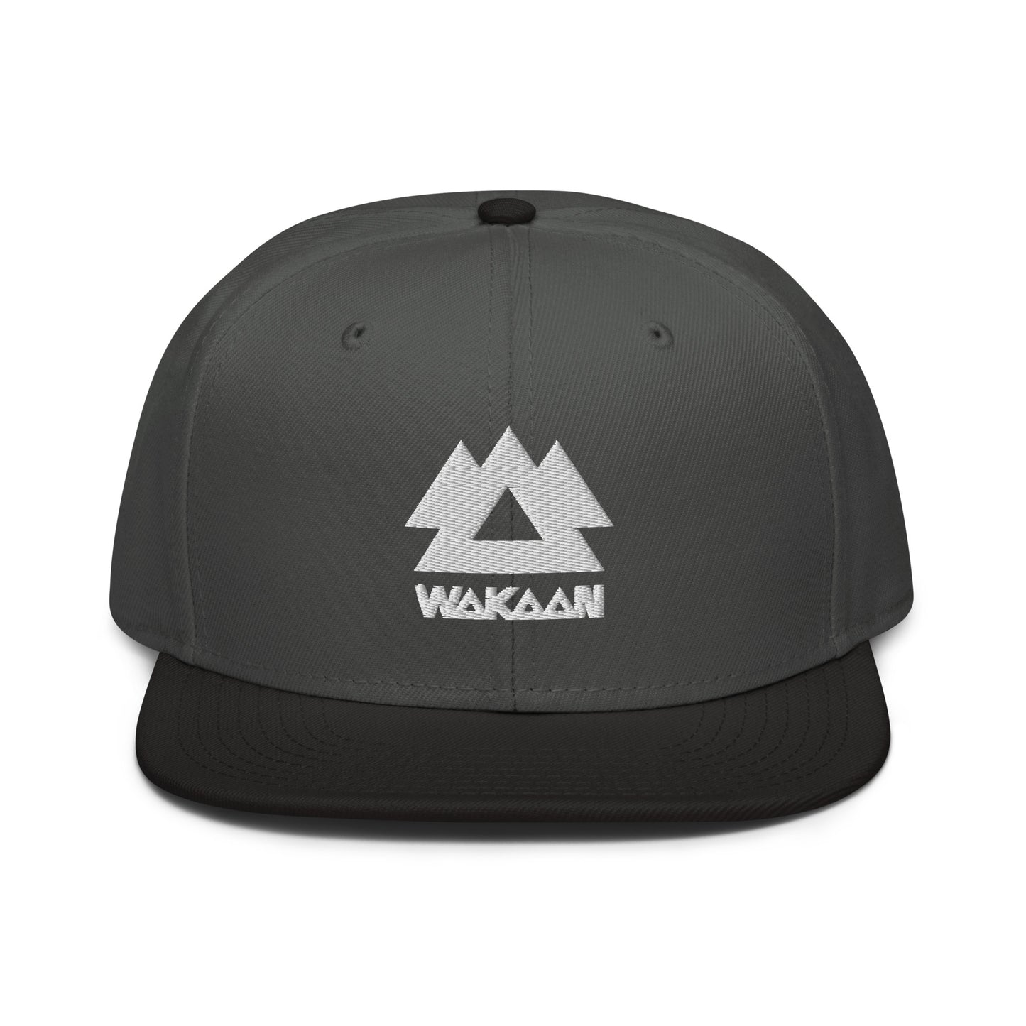 wakaan embroidered snapback hat