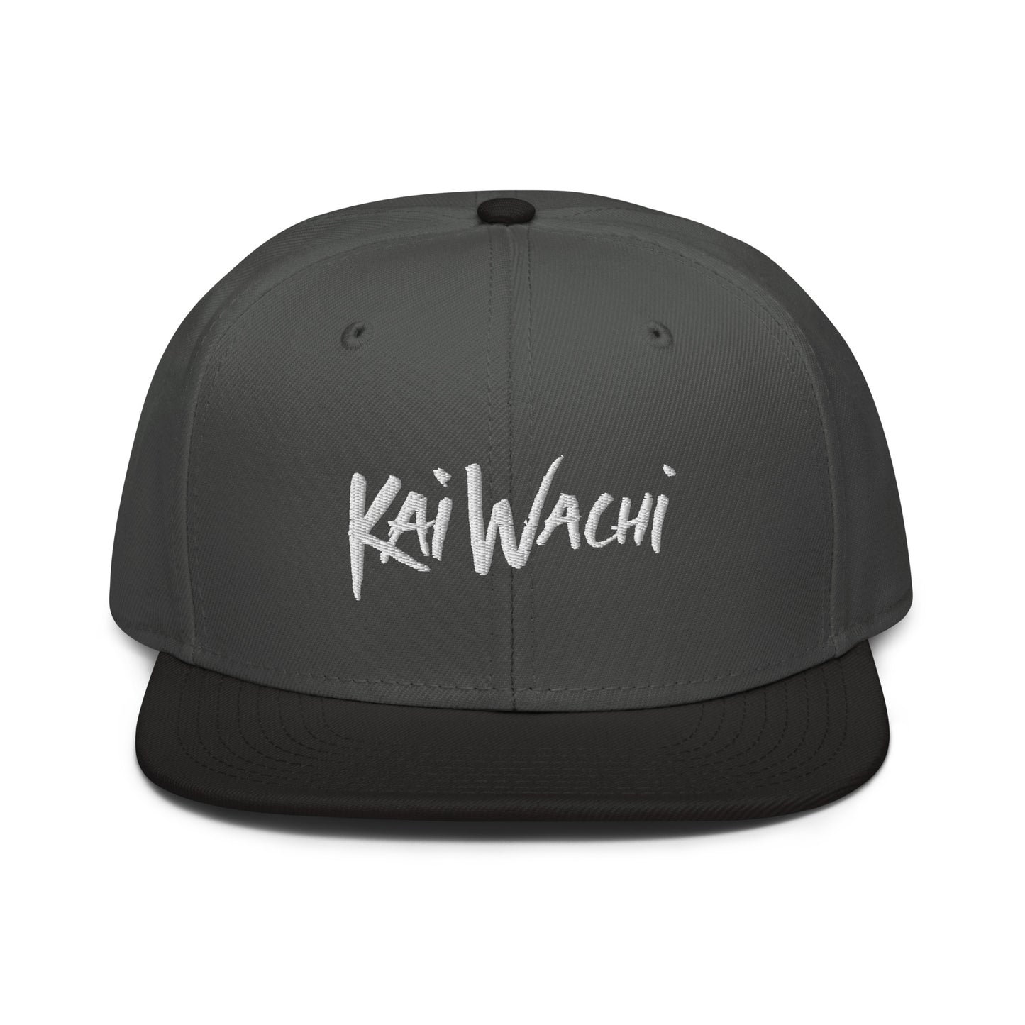 kai wachi embroidered snapback hat