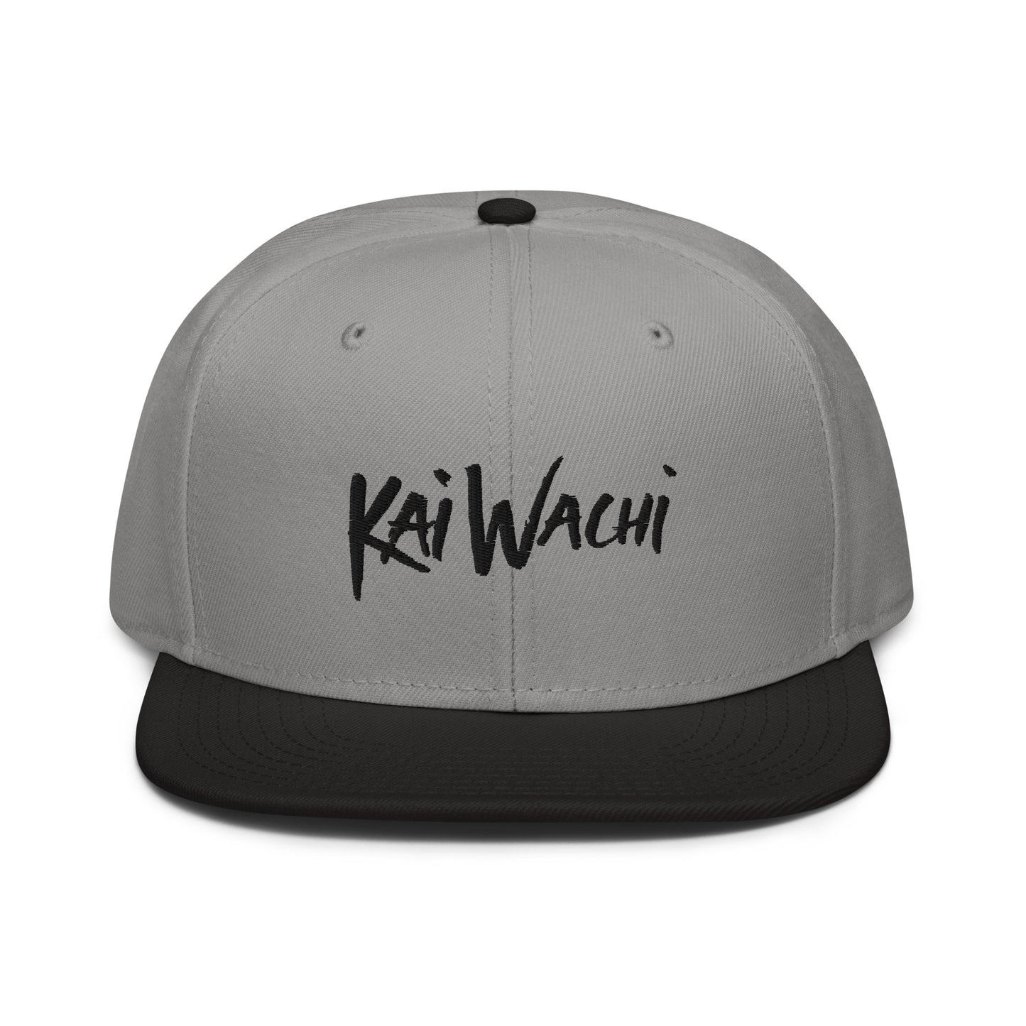 kai wachi embroidered snapback hat