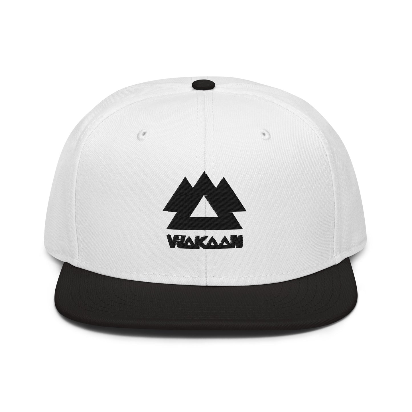 wakaan embroidered snapback hat