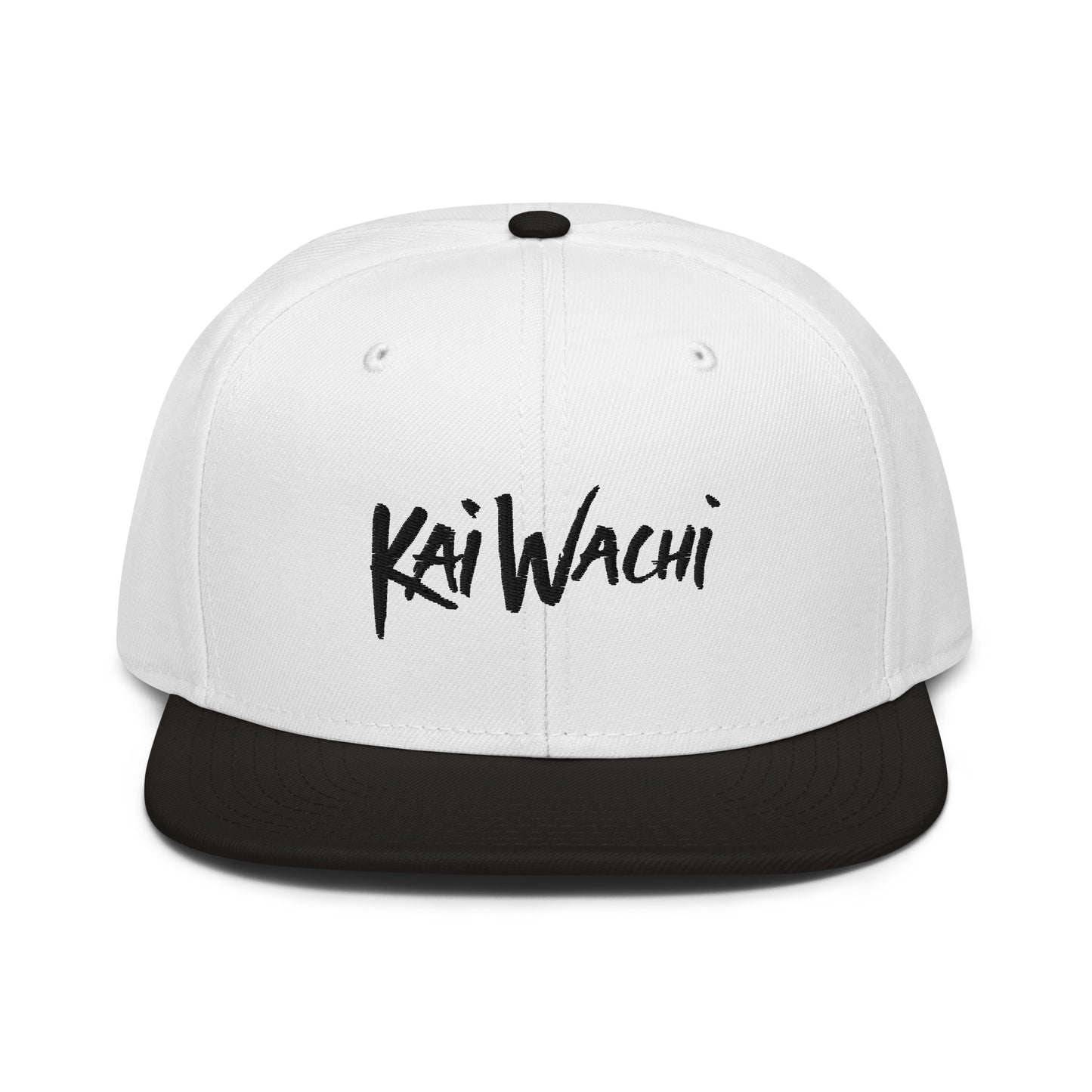 kai wachi embroidered snapback hat