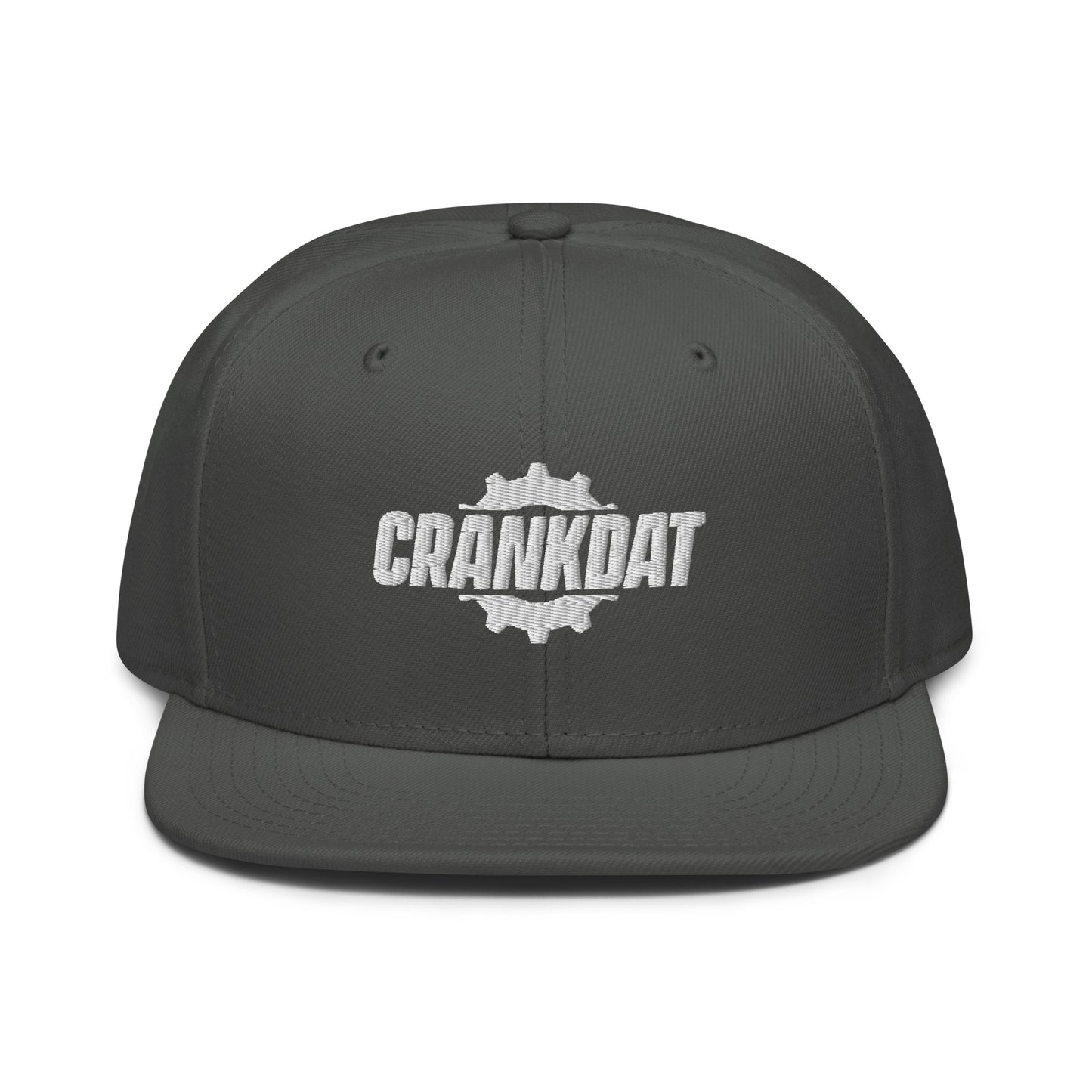 crankdat embroidered snapback hat