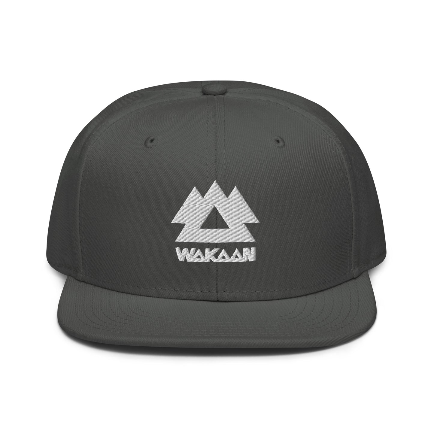 wakaan embroidered snapback hat