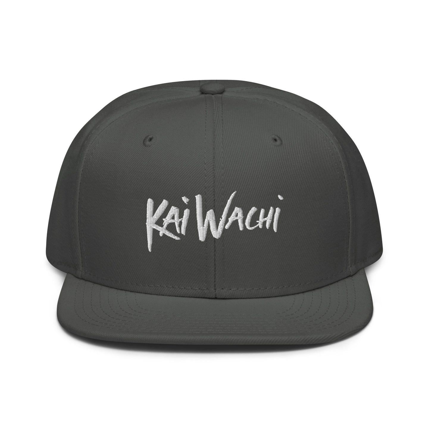 kai wachi embroidered snapback hat