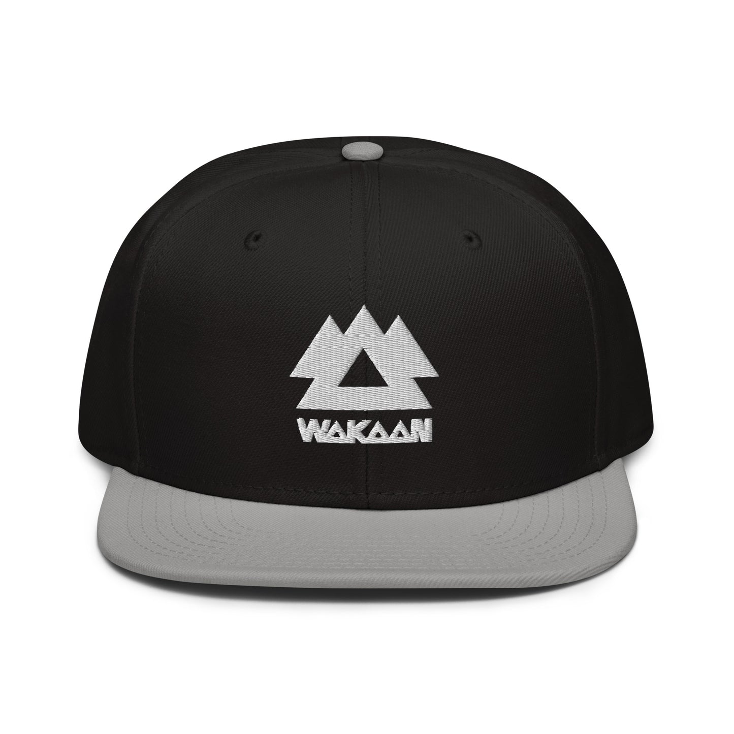 wakaan embroidered snapback hat