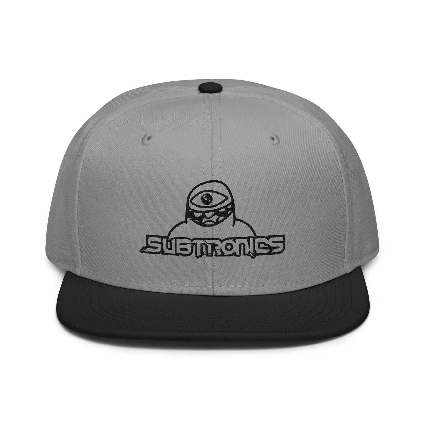 subtronics embroidered snapback hat