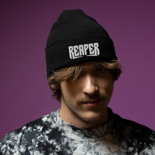 Reaper Embroidered Beanie