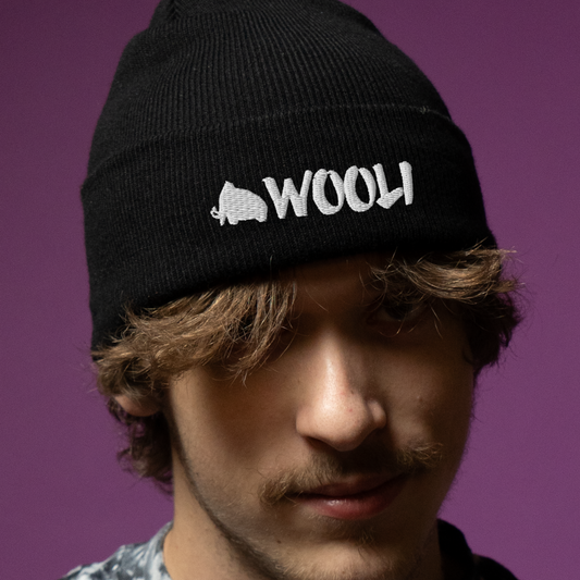 Wooli Embroidered Beanie
