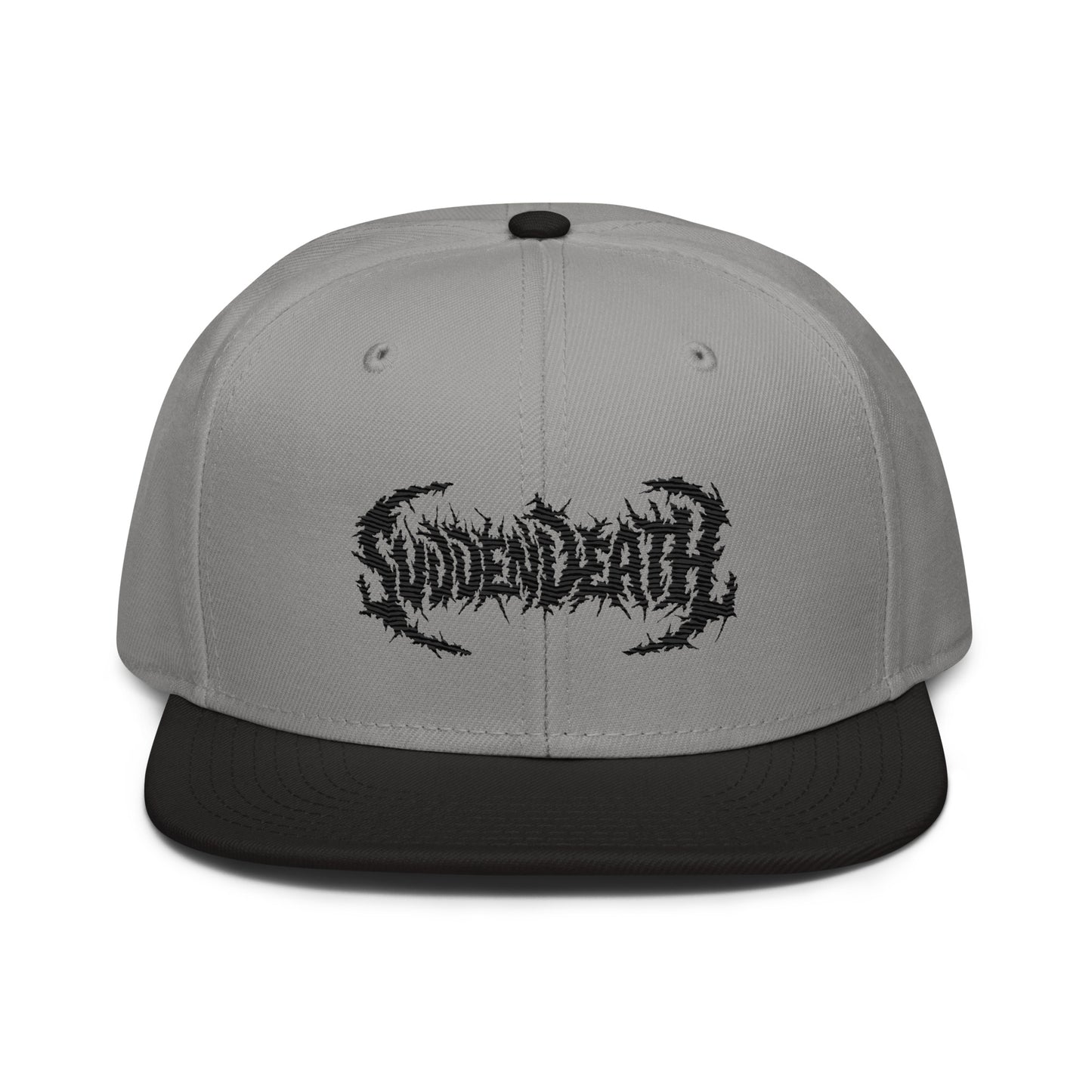 svdden death embroidered snapback hat