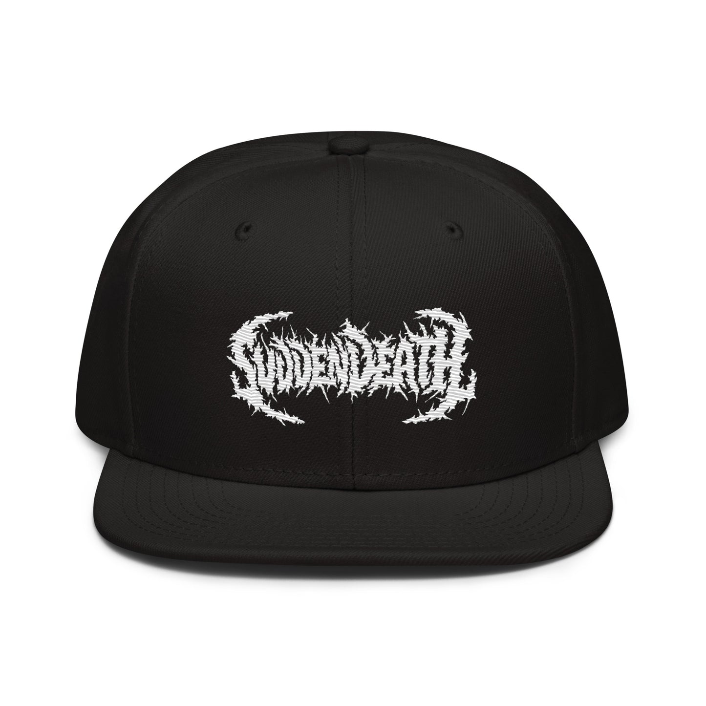 svdden death embroidered snapback hat