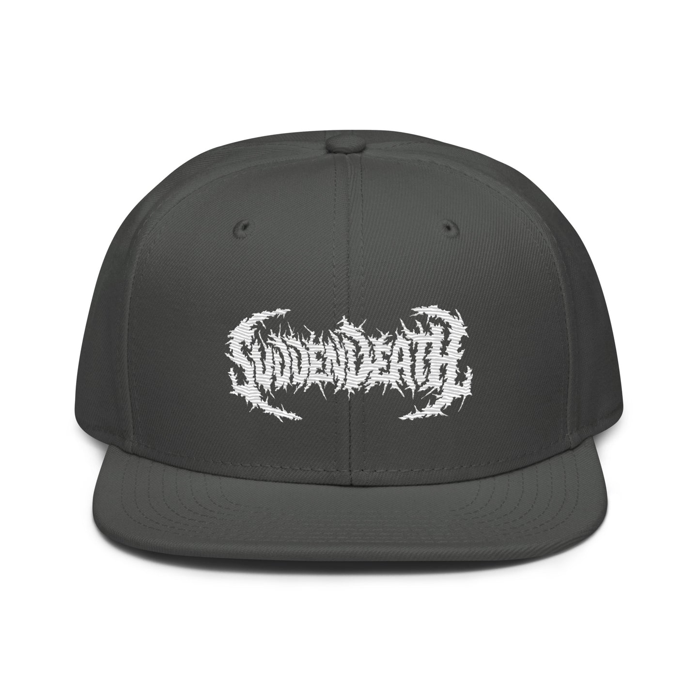 svdden death embroidered snapback hat