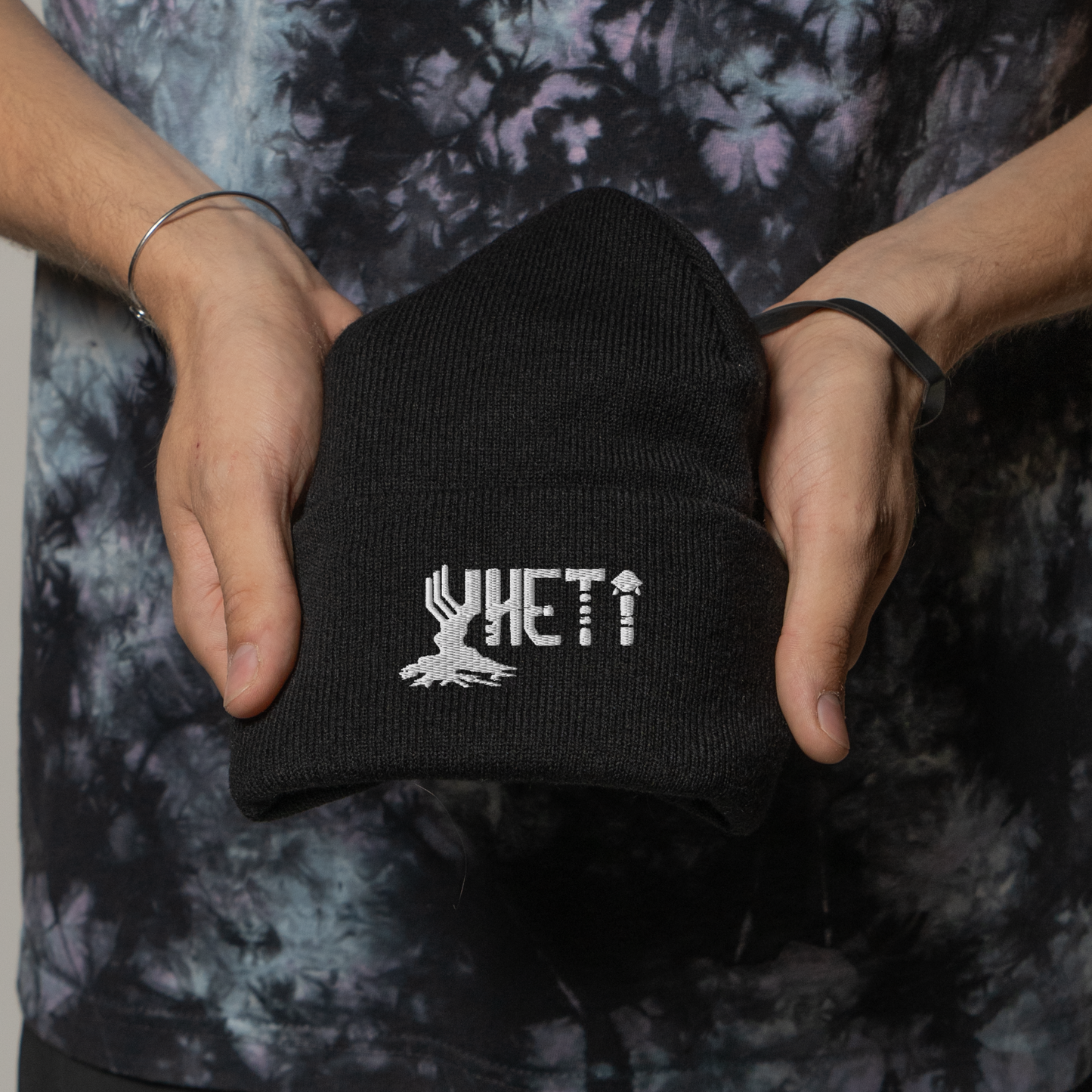 Yheti Embroidered Beanie