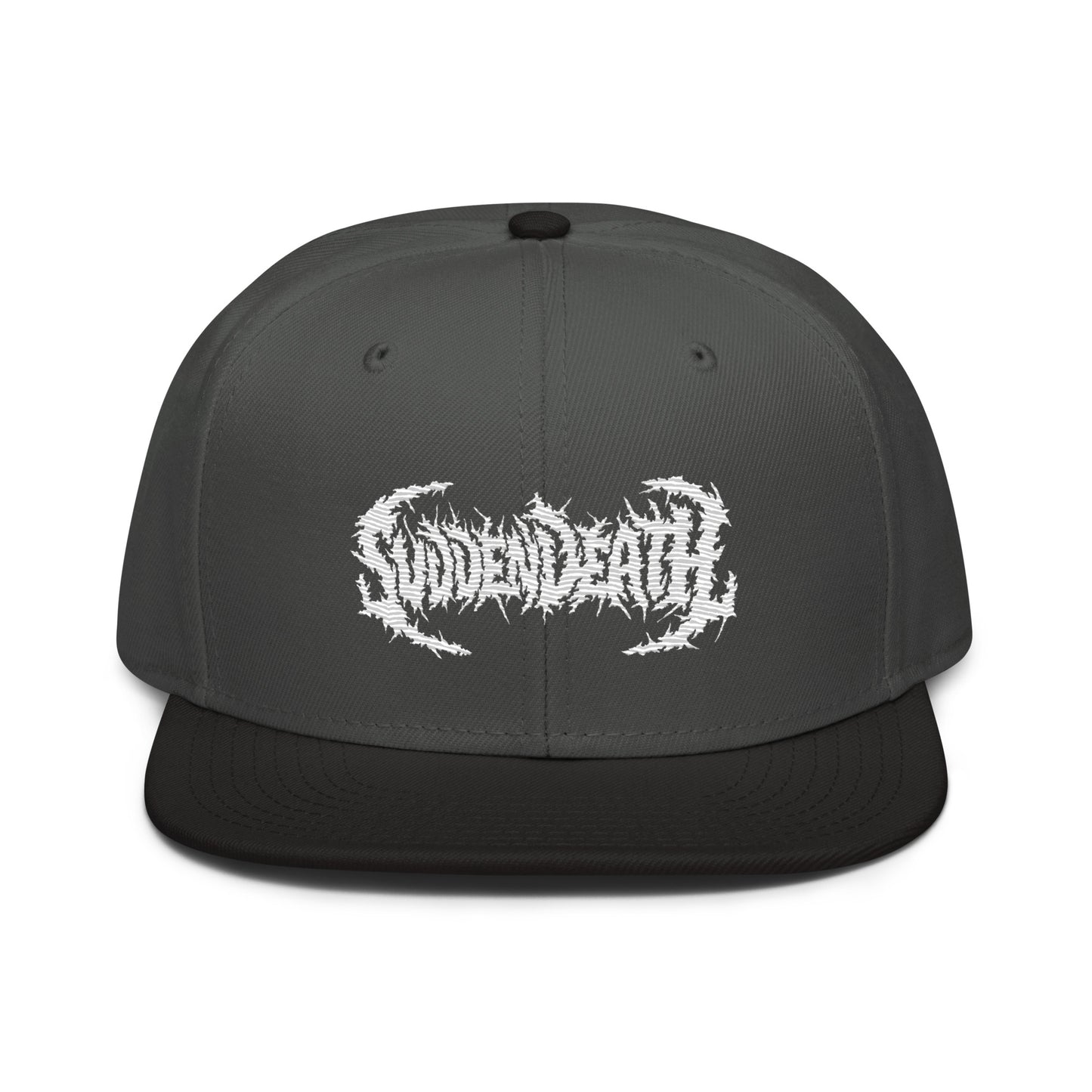 svdden death embroidered snapback hat