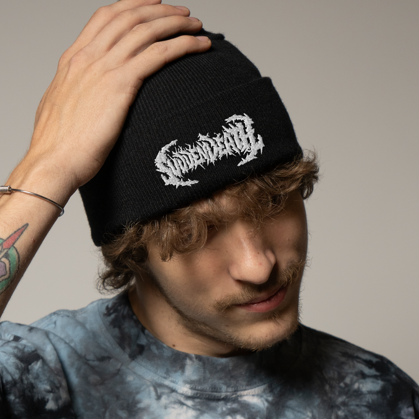 Svdden Death Embroidered Beanie