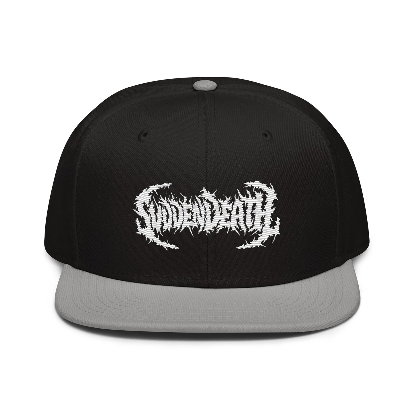 svdden death embroidered snapback hat