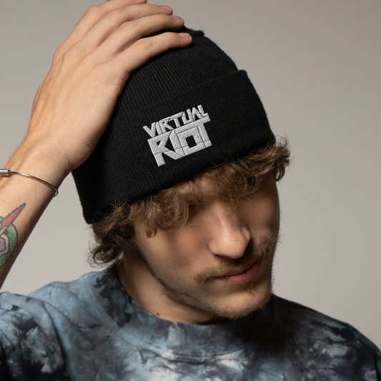 Virtual Riot Embroidered Beanie