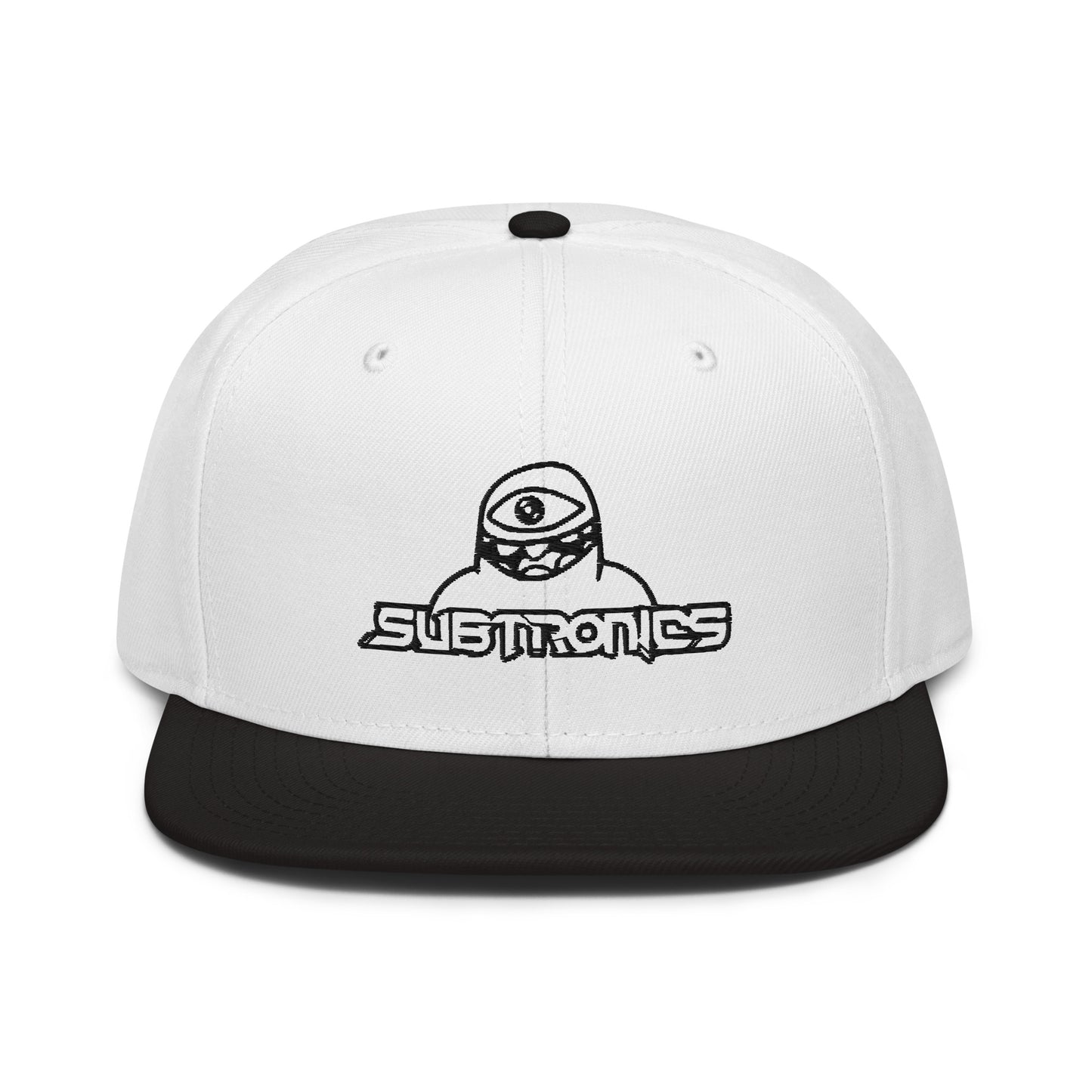 subtronics embroidered snapback hat