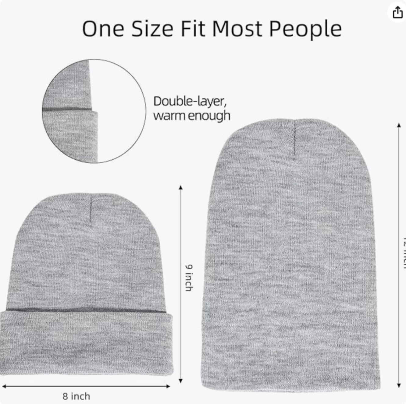 Wooli Embroidered Beanie
