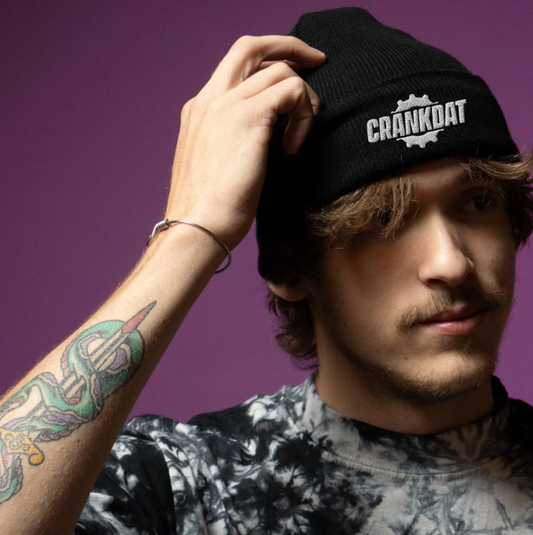 crankdat embroidered embroidered beanie