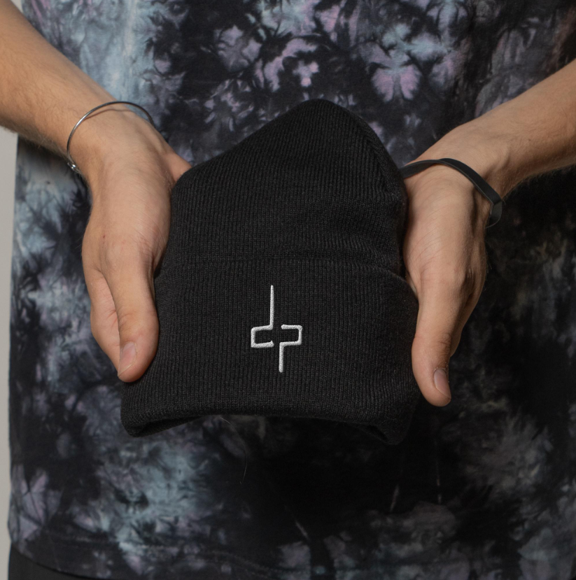 deathpact embroidered beanie