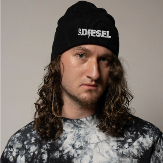 dj diesel embroidered beanie