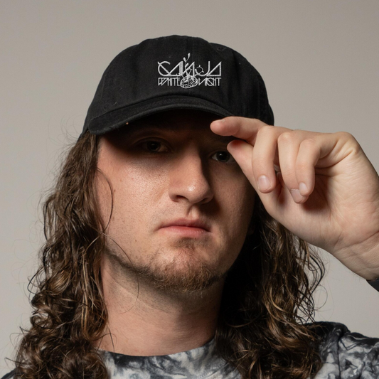 ganja white night embroidered dad hat