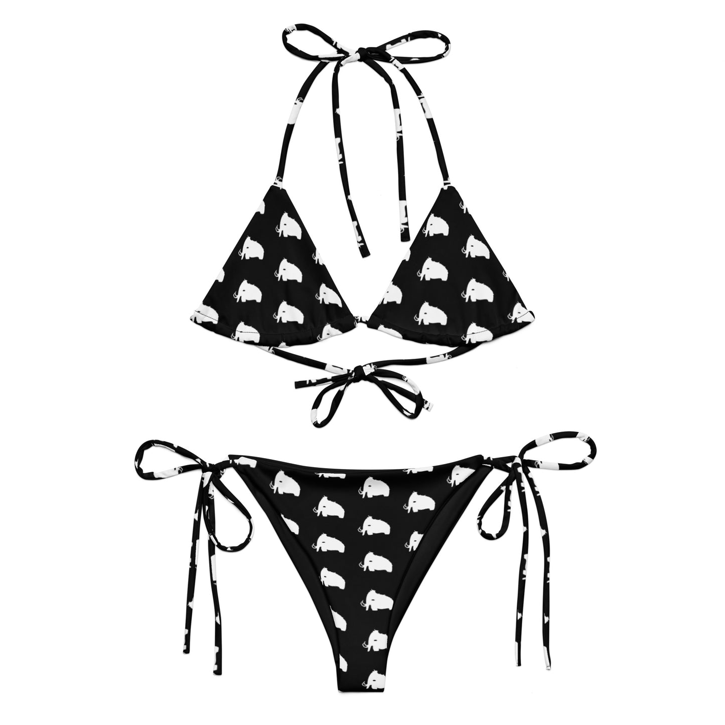 wooli string bikini festival set