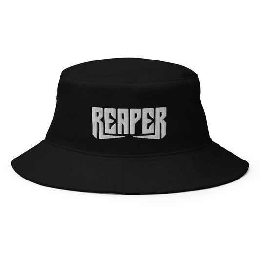 reaper embroidered bucket hat