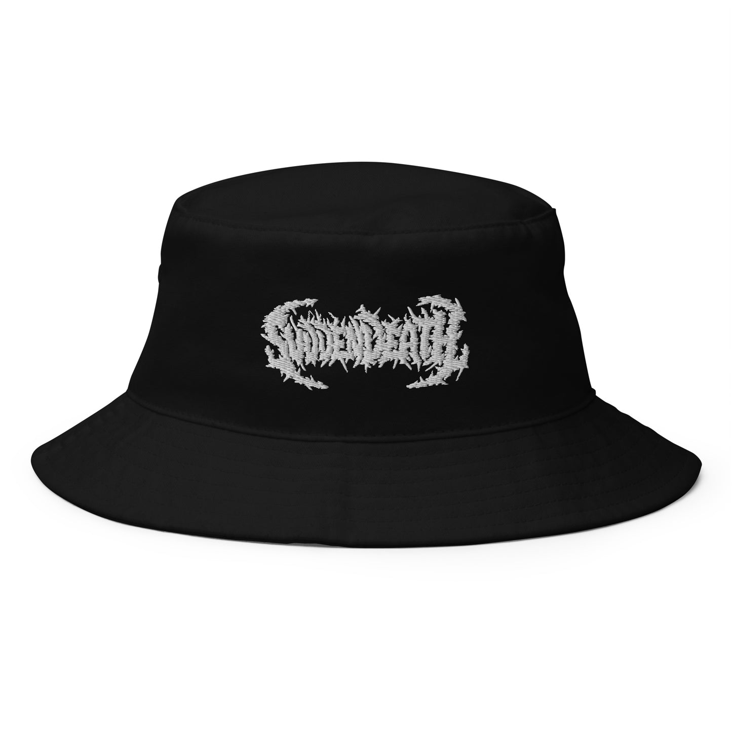 svdden death embroidered bucket hat