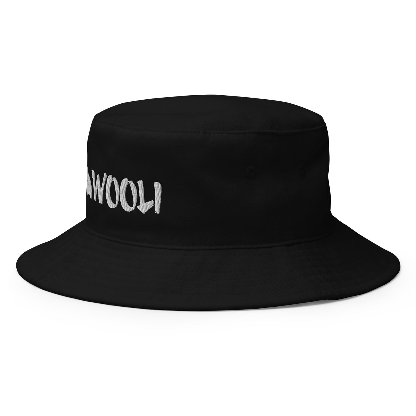 wooli embroidered bucket hat