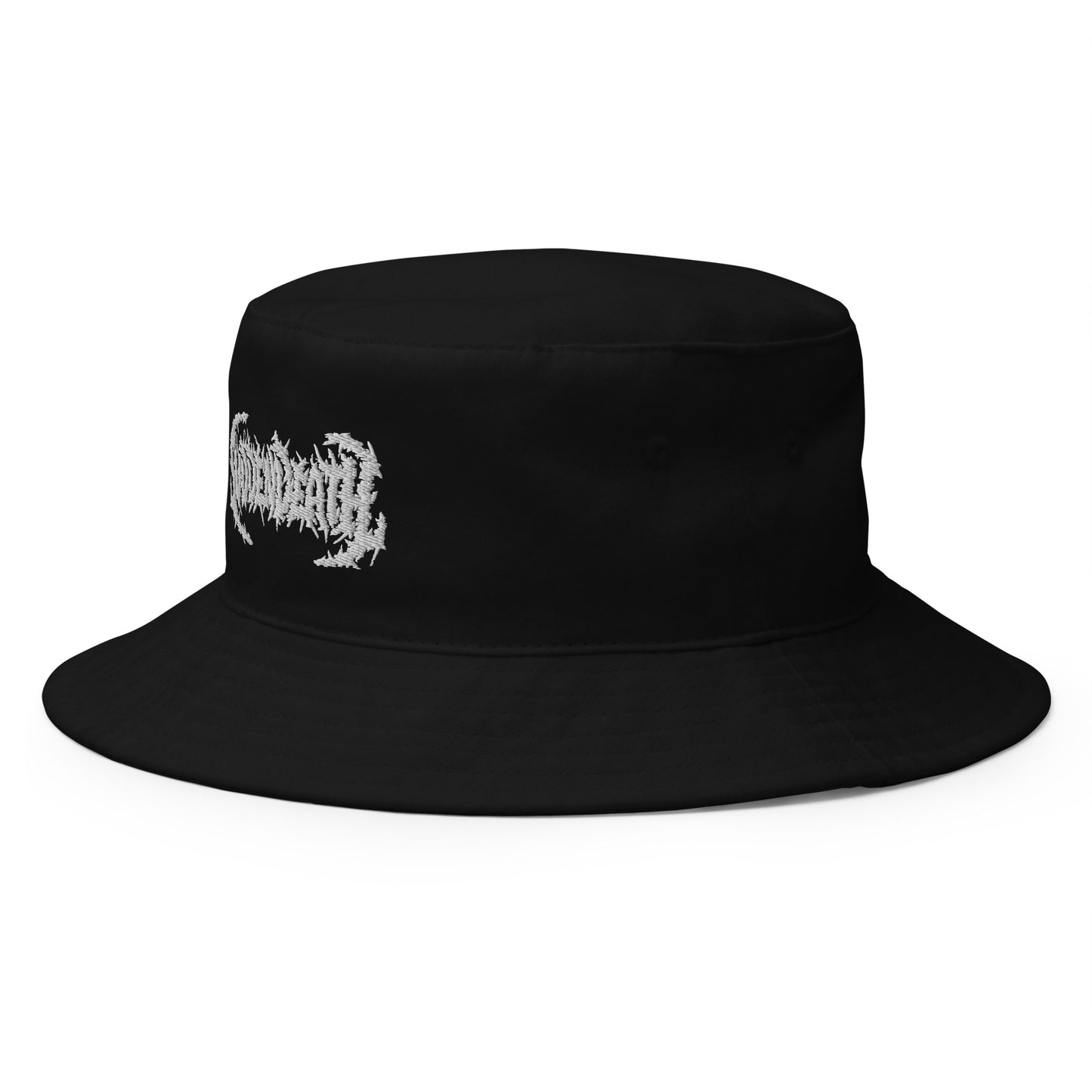 svdden death embroidered bucket hat