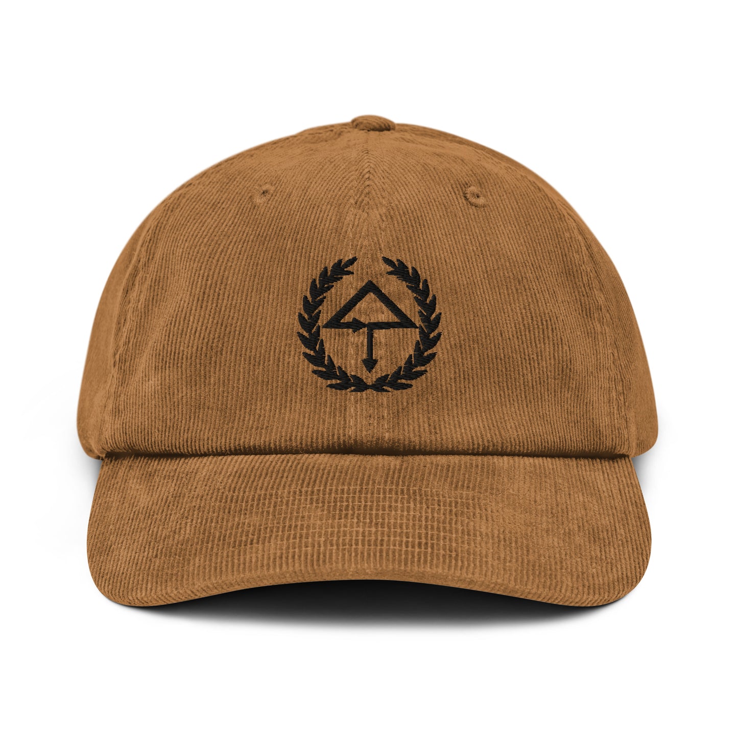 Of the trees embroidered Corduroy hat