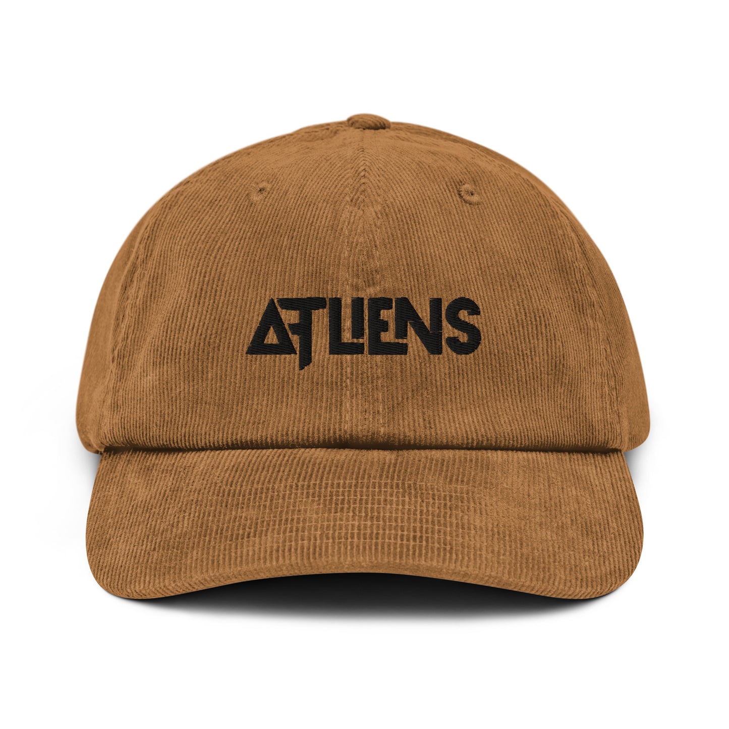 atliens embroidered corduroy hat