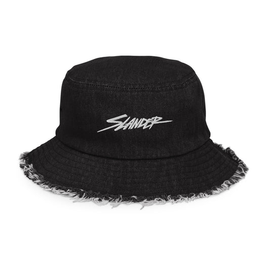 Slander Distressed Bucket Hat