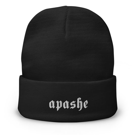 apashe Embroidered Beanie