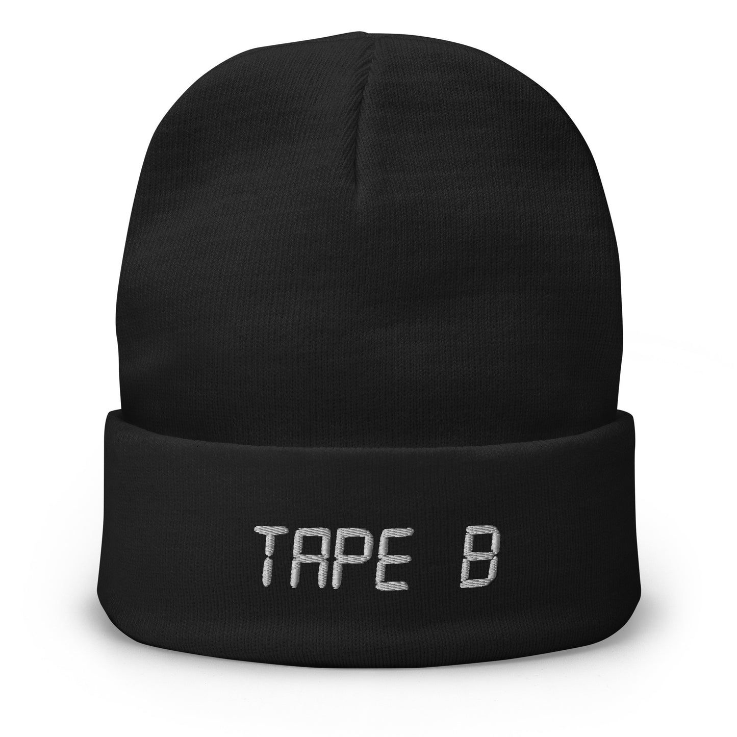 Tape b Embroidered Beanie