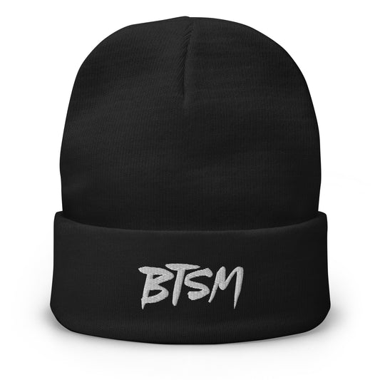 Black tiger sex machine Embroidered Beanie