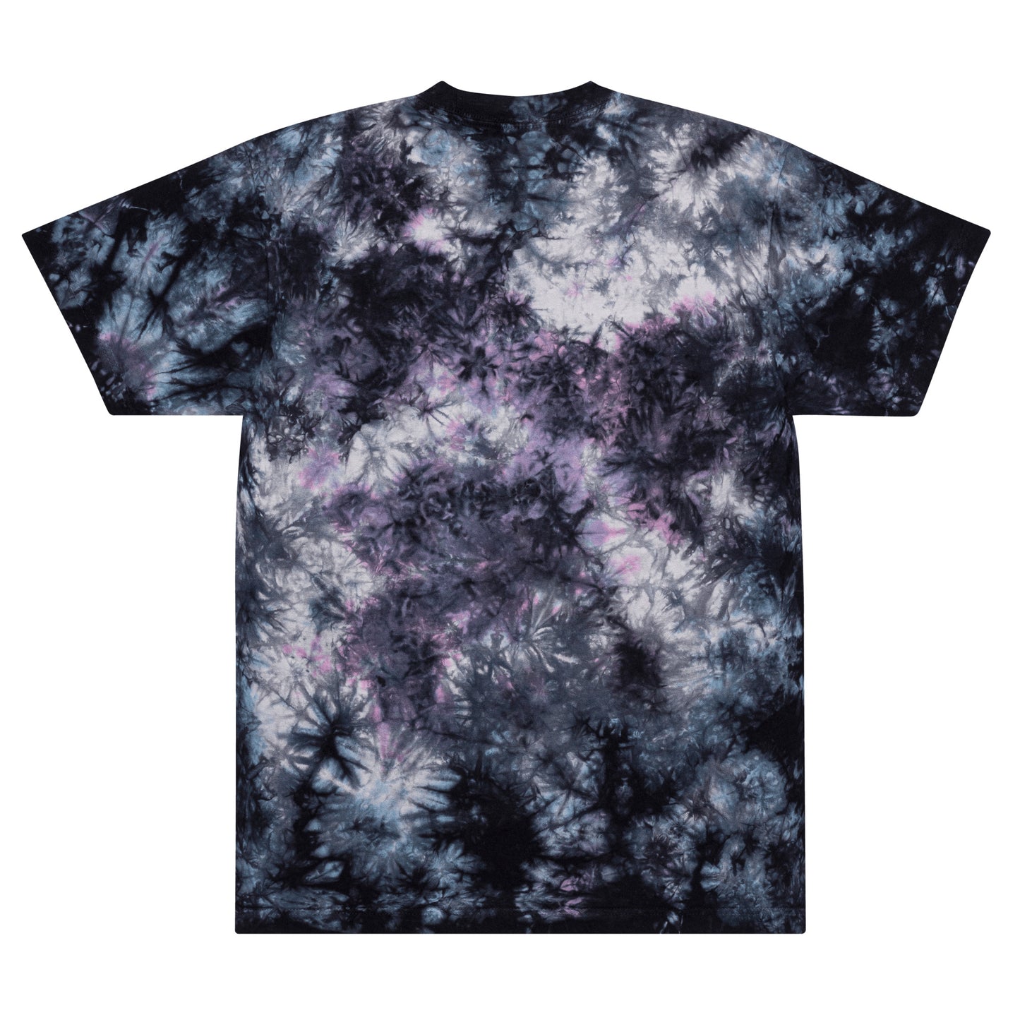 Of the trees embroidered Oversized tie-dye t-shirt