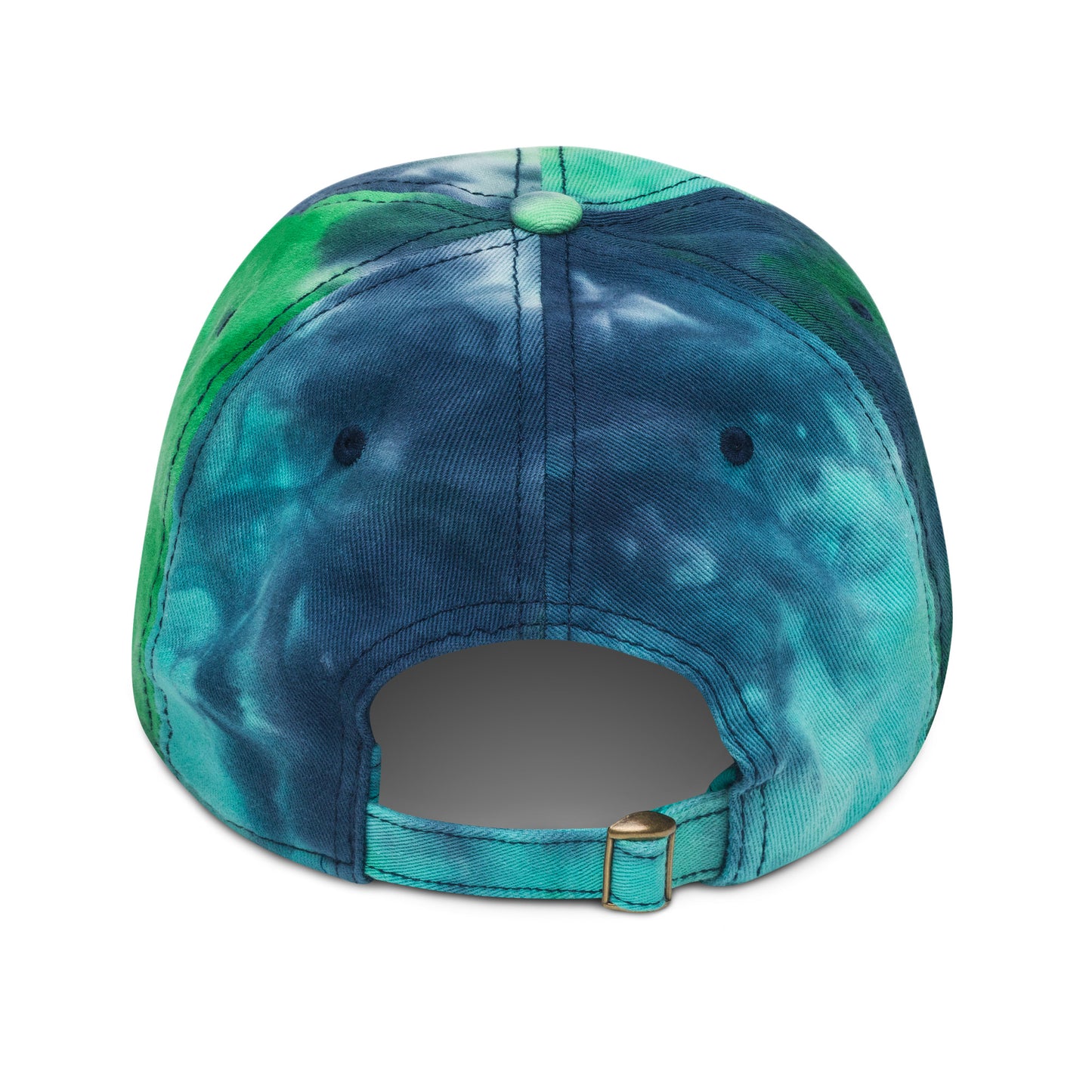 atliens embroidered tie dye hat