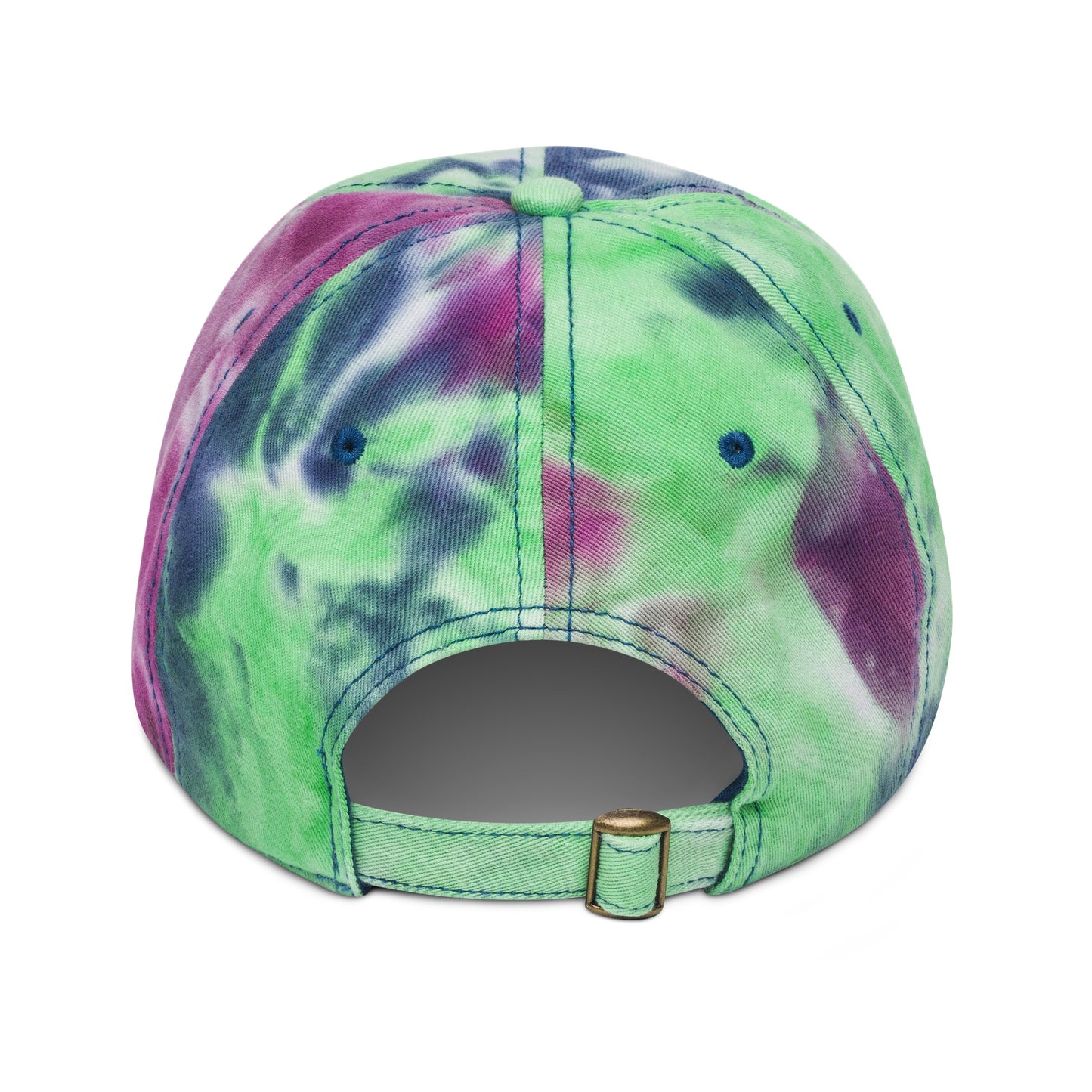 atliens embroidered tie dye hat