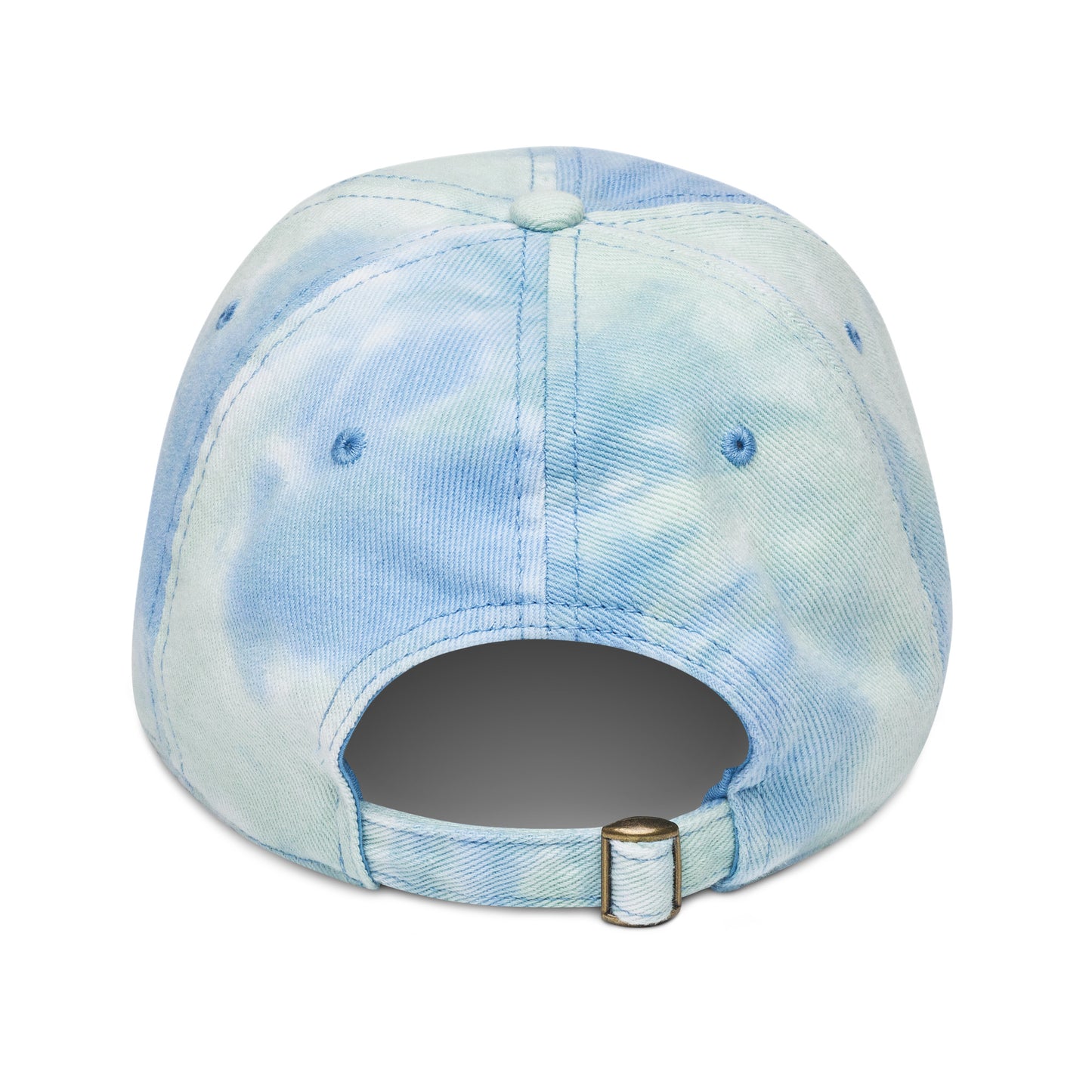 griz embroidered tie dye hat